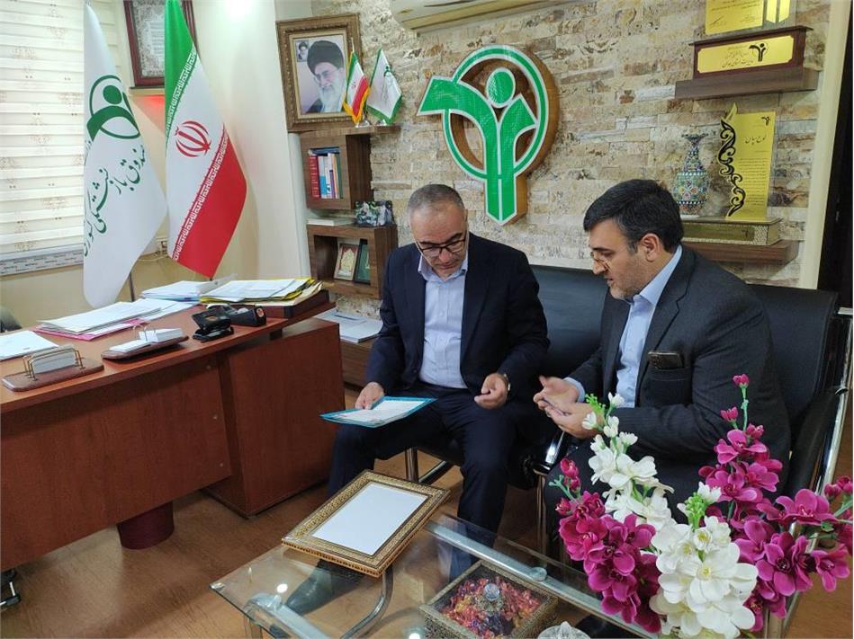 حضور مدیر عامل صندوق بازنشستگی کشوری در مدیریت استان همدان